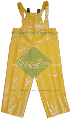 PVC heavy duty rain suits-PVC Rain pant-pvc overall